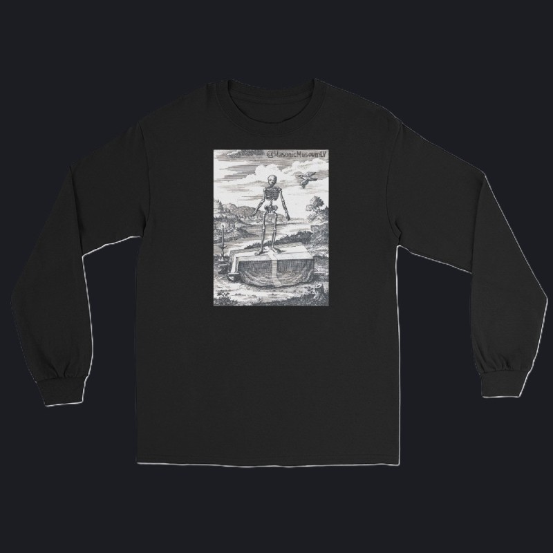 Skeleton Men’s Long Sleeve Shirt Skeleton Men’s Long Sleeve Shirt