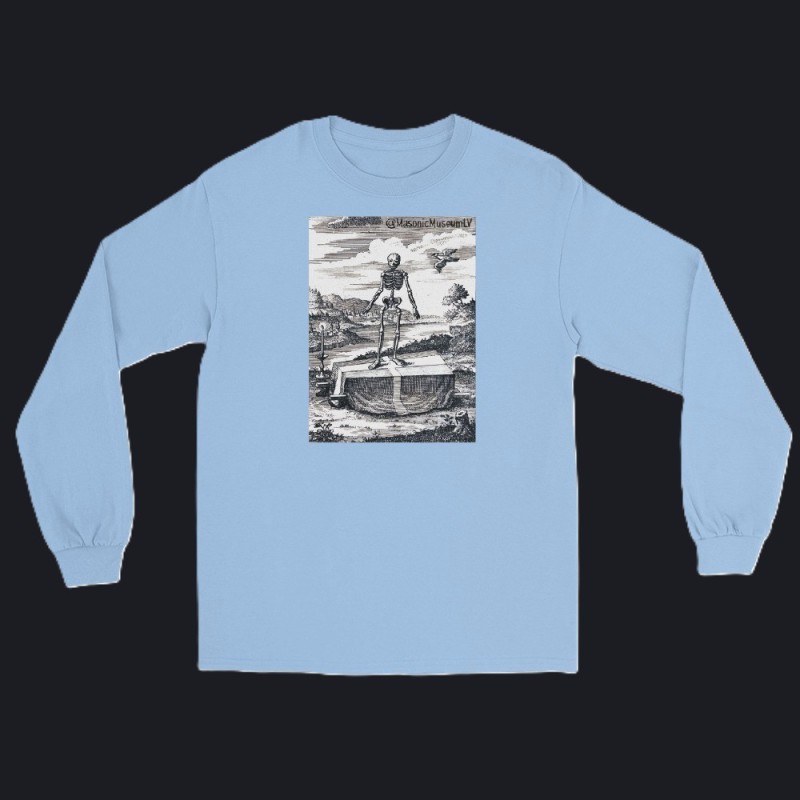 Skeleton Men’s Long Sleeve Shirt