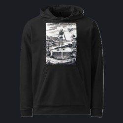 Skeleton adidas fleece hoodie