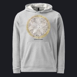 Circle adidas fleece hoodie
