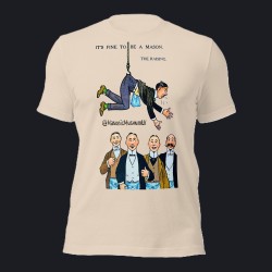 Raising cartoon t-shirt
