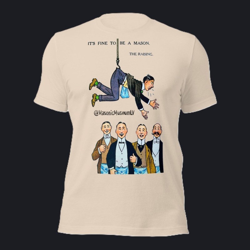 Raising cartoon t-shirt