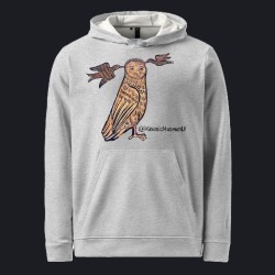 Owl adidas fleece hoodie