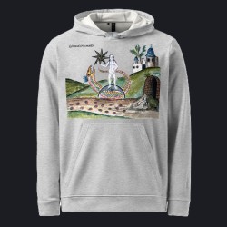 Dragon Lady adidas fleece hoodie