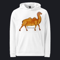 Camel adidas fleece hoodie