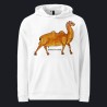 Camel adidas fleece hoodie