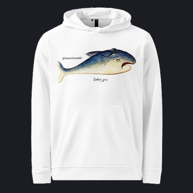 Whale adidas fleece hoodie