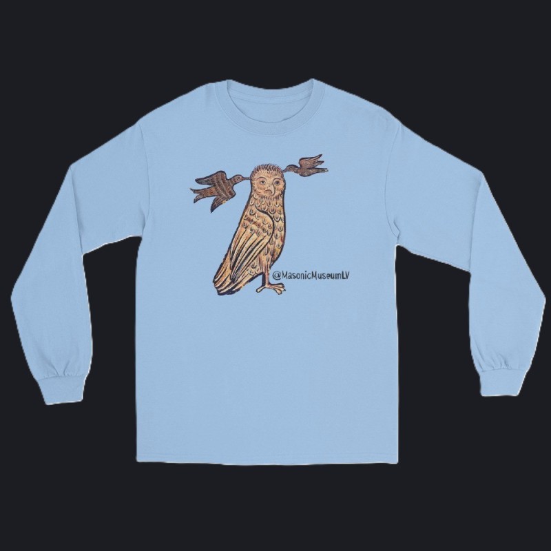 Owl Men’s Long Sleeve Shirt Owl Men’s Long Sleeve Shirt