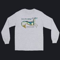 Aquahorse Men’s Long Sleeve Shirt