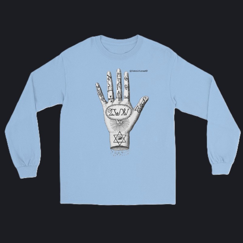 Kabbal Hand Men's Long Sleeve Shirt