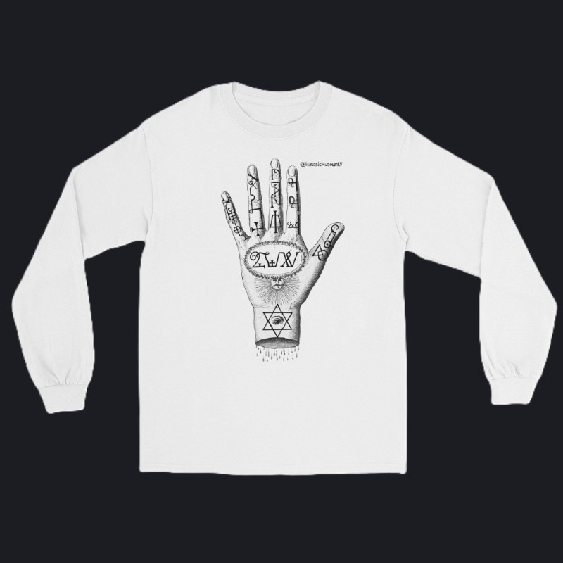 Kabbal Hand Men's Long Sleeve Shirt