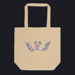 Angel tote bag
