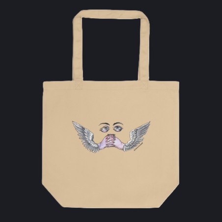 Angel tote bag