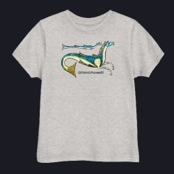 Aquahorse Toddler jersey t-shirt