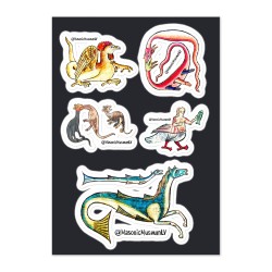 Beasts 2 Sticker sheet