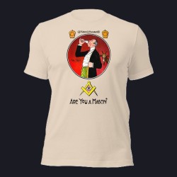 Drinking Cartoon Unisex t-shirt