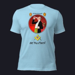 Drinking Cartoon Unisex t-shirt
