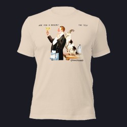 Goat Drunk Unisex t-shirt