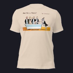 The Initiation CartoonUnisex t-shirt