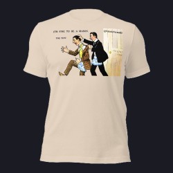 Get out Cartoon Unisex t-shirt