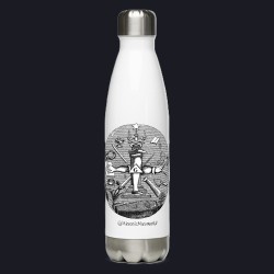 Ware arms stainless steel water bottle