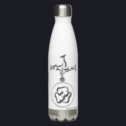 Connection stainless steel water bottle