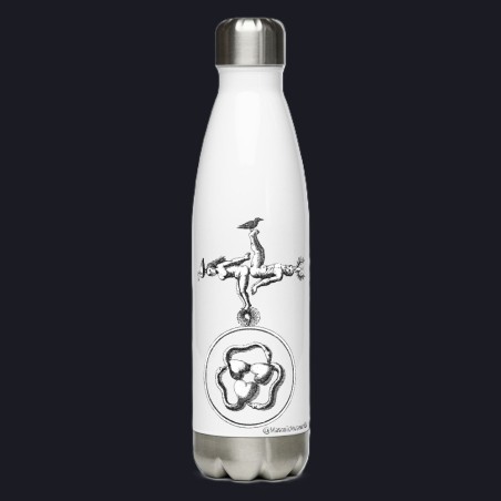 Connection stainless steel water bottle