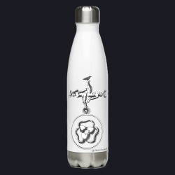Connection stainless steel water bottle