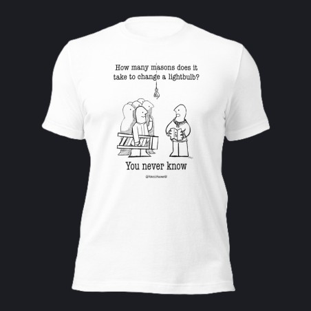 How many masons Unisex t-shirt