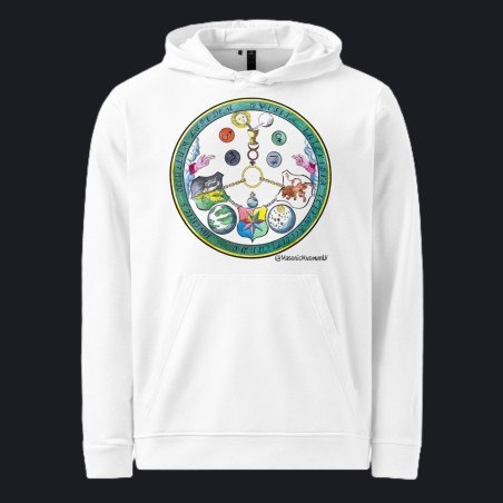 Hermes adidas fleece hoodie