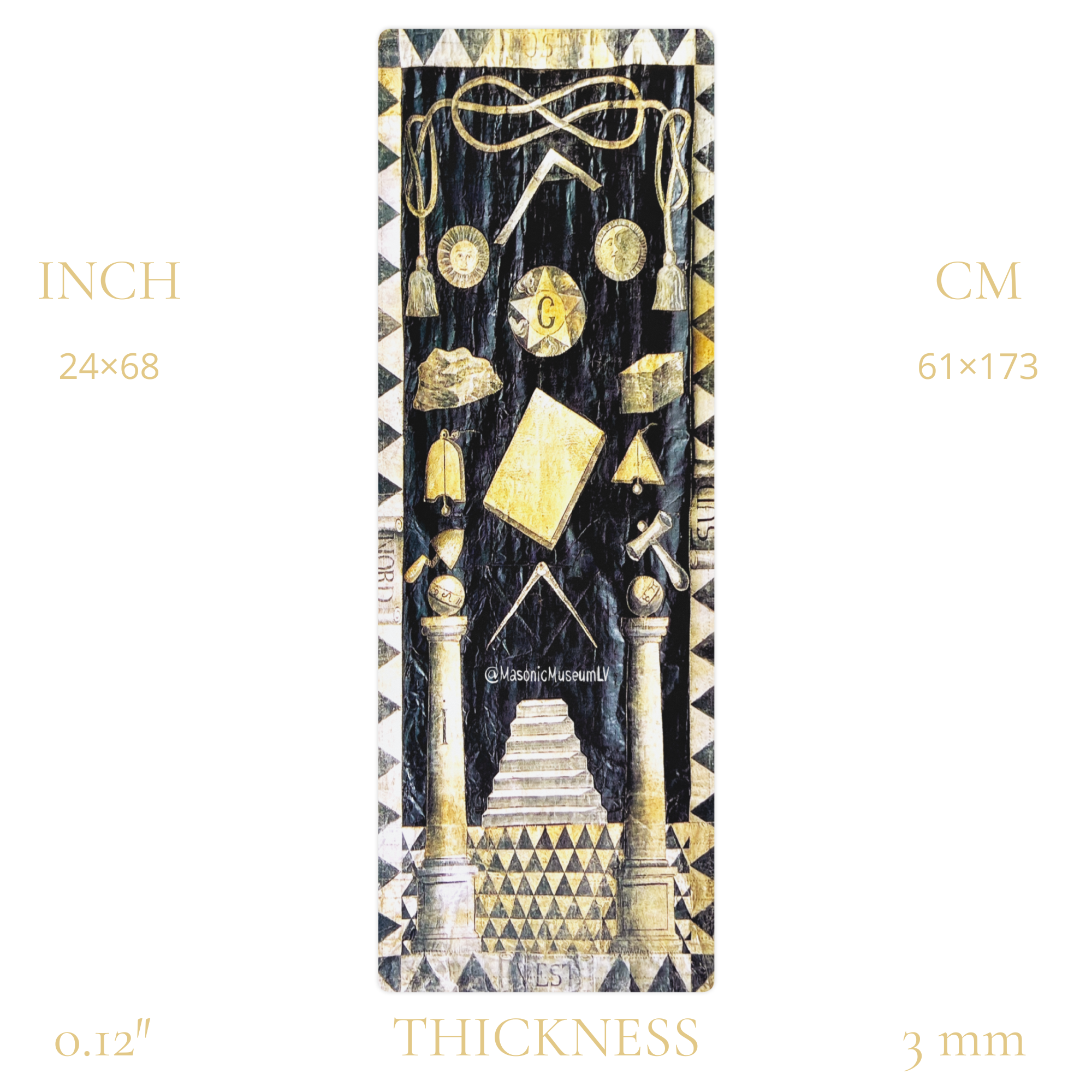 Tracing Board Yoga mat