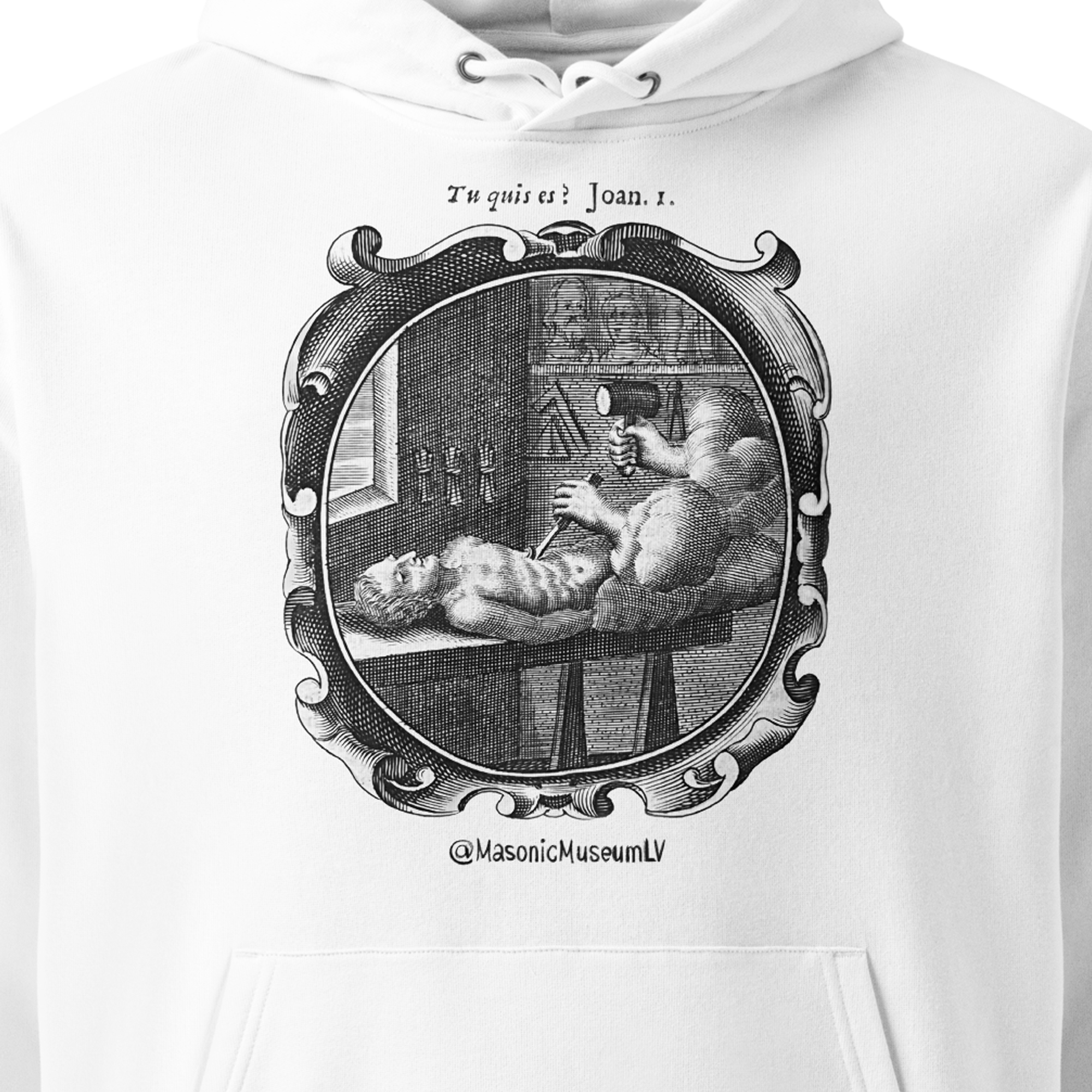 Tu Quis es hoodie