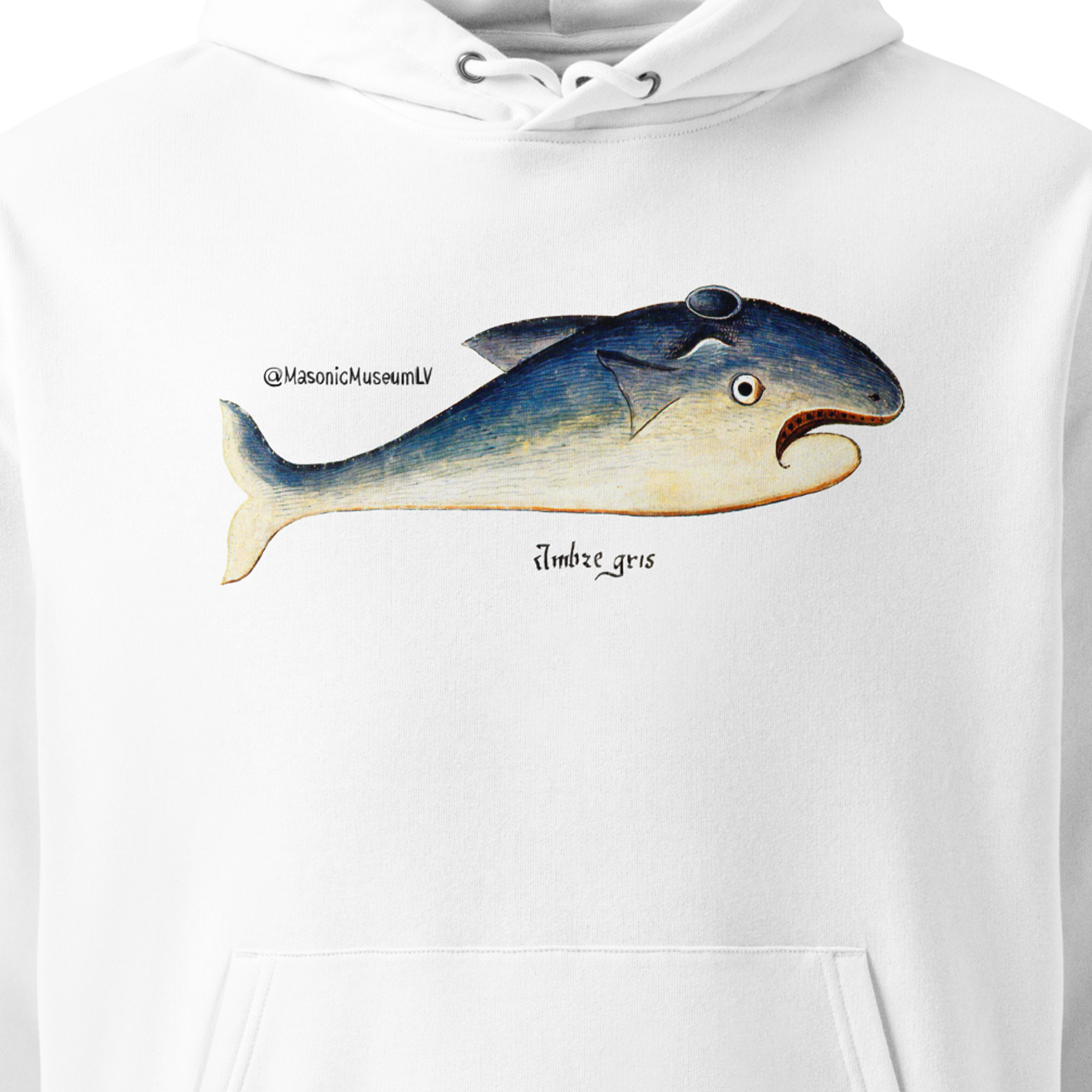 Whale hoodie