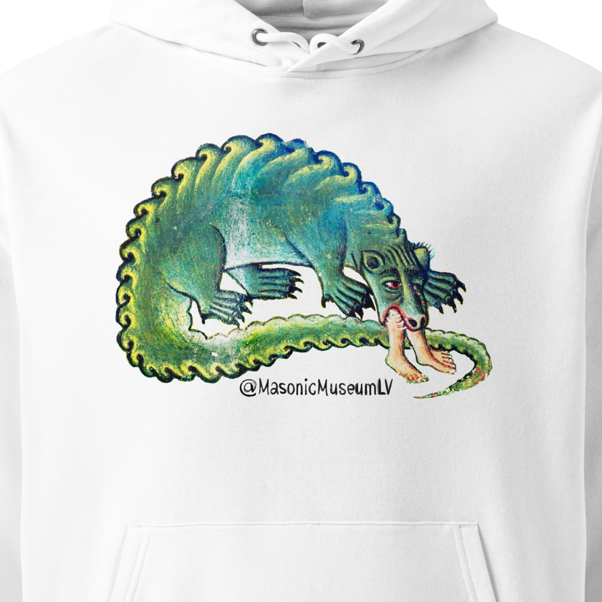 Crocodile hoodie